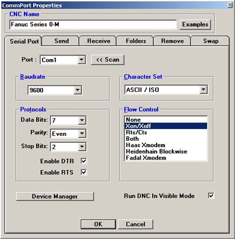 rs232 cnc file transfer software